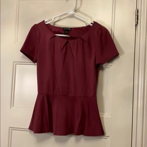 Peplum top